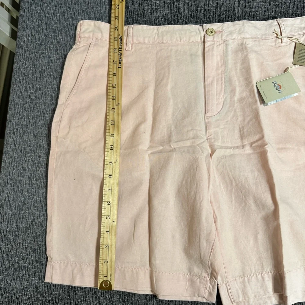 Faherty Malibu Linen & Cotton Chino Shorts